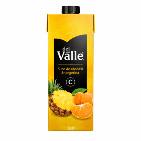 Suco del valle 1l tp abacaxi e tangerina