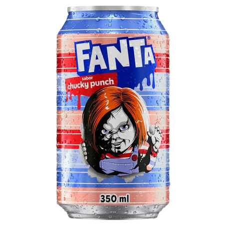 Refrigerante Fanta Chucky Punch Lata 350ml