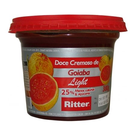 Doce Ritter 380g - Light - Goiaba