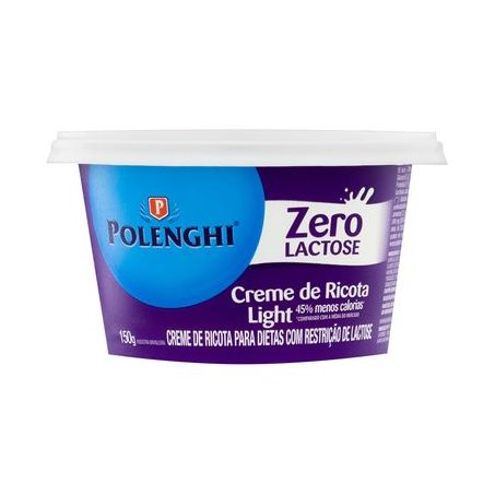 Creme de Ricota Polenghi Zero/lac 150G