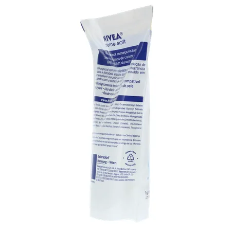 Sabonete Liquido Nivea Creme Soft Refil 200ml 360-24