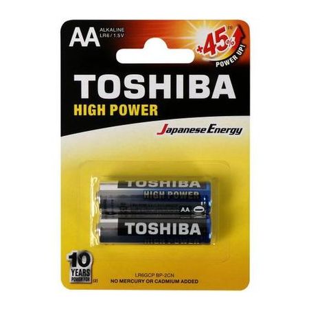 Pilha toshiba alcalina c c/2