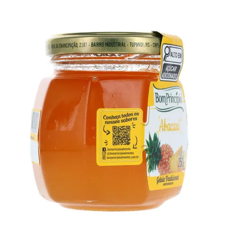 GELEIA TRADICIONAL DE ABACAXI 250G BOM PRINCIPIO 360-30