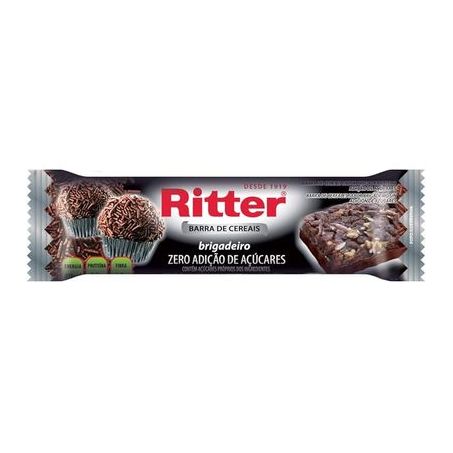 Barra cereal ritter zero brigadeiro 25g.