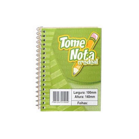 Caderneta tome nota