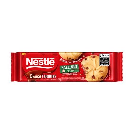 BISCOITO CHOCOCOOKIES RECH AVELA NESTLE 120G