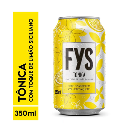 ÁGUA TÔNICA FYS ORIGINAL 350ML