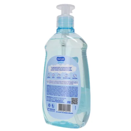 SABONETE LÍQUIDO INFANTIL BARUEL BABY PELE DELICADA PUMP 400ML 360-21
