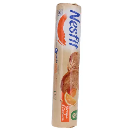 Biscoito Integral Nesfit Laranja e Cenoura Pacote 160gr 360-33
