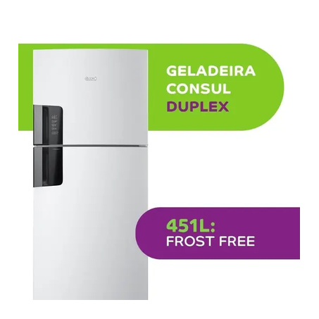 CONSUL REFRIGERADOR DOM.2P 451L BR CRM56FBBNA 220V 360-1