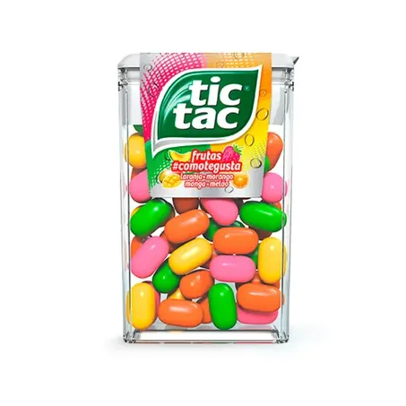 Pastilha tic tac fruta te gusta 14,5 g