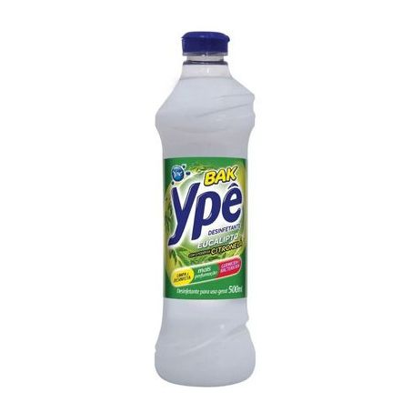 Desinfetante de Uso Geral Ypê Bak Eucalipto Frasco 500ml