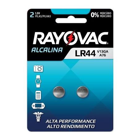 PILHA  RAYOVAC ELETRÔNICA VA 13G