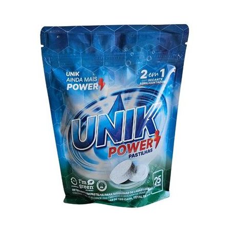 DETERGENTE PASTILHA UNIK 25 UNIDADE/300G