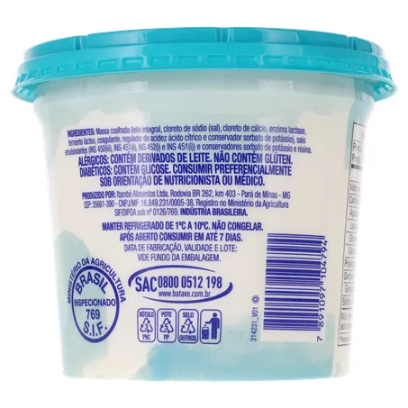 Requeijão Cremoso Batavo Pense Zero Sem Lactose 400g 360-14