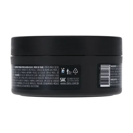 Pomada para cabelo cless mod.black 50g 360-16