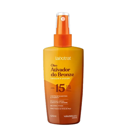 Oleo ativador bronze labotrat 120ml