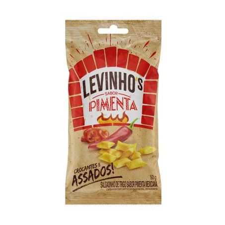 SALGADINHO LEVINHO SOL 50G PIMENTA