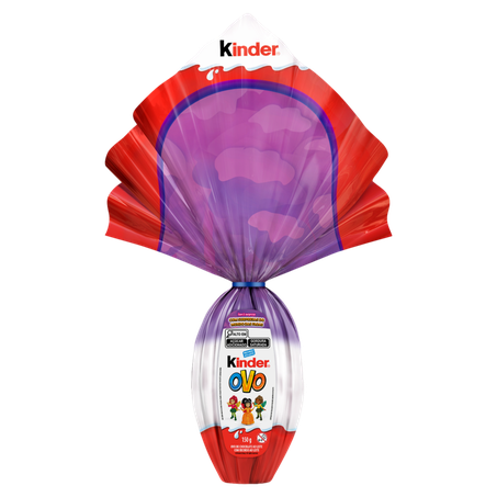 Ovo de Páscoa ao Leite Mundo das Fadas Kinder 150g Vem com Surpresa