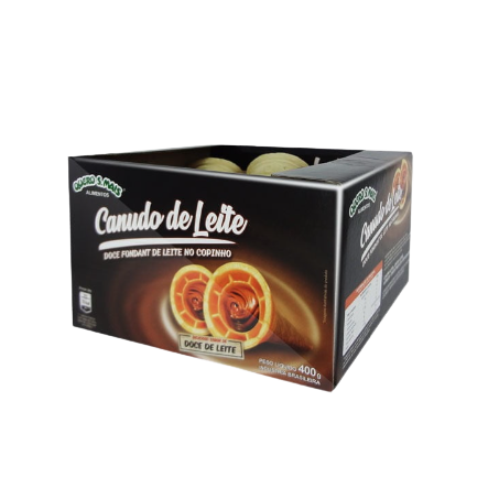 Doce Canudo Quero S.Mais Leite Caixa 400g 
 