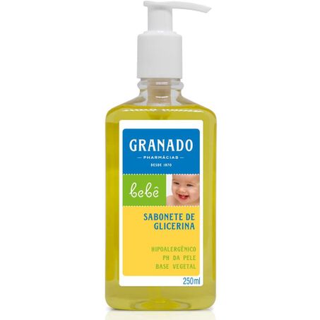 Sabonete líquido granado bebê de glicerina 250ml