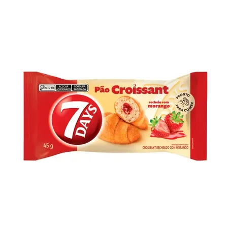 Croissant 7day morango 45r