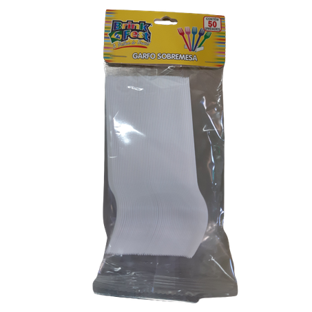 BRINK FEST GARFO SOBREMESA BRANCO C/50UN