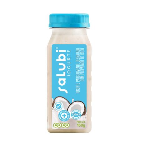 Iogurte Natural Salubi Coco 150g 
 