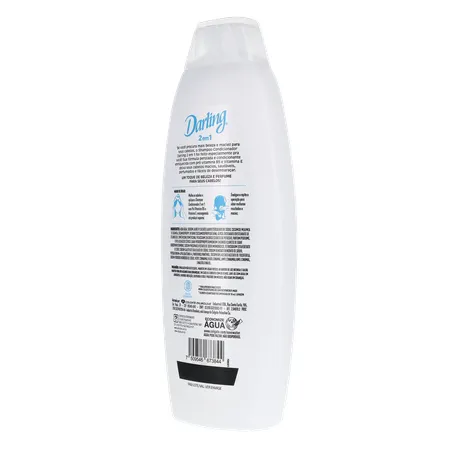 Shampoo 2 em 1 Original Darling Frasco 650ml Tamanho Família 360-21