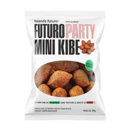 Mini Kibe Vegetal Fazenda Futuro Party 240g