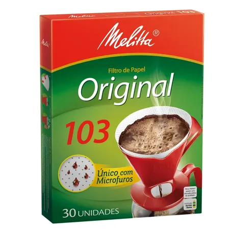 FILTRO P/ CAFE MELITTA GRANDE 103/30