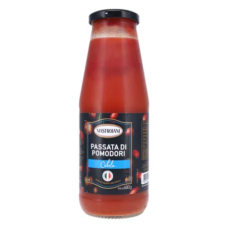 Passata Di Pomodori Mastroiani Cebola Vidro 680g 360-1
