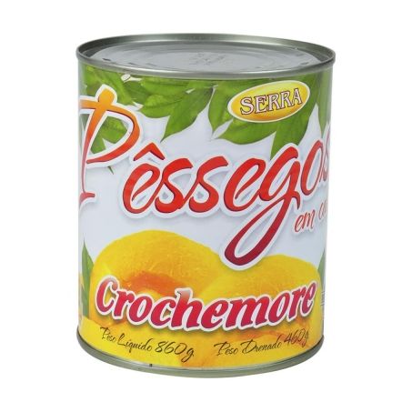 PESSEGOS CROCHEMORE 450G FATIAS