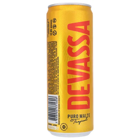 Cerveja Lager Devassa Puro Malte Tropical Lata 350ml 360-19