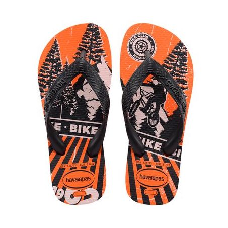 CHINELO HAV. KIDS LARANJA BEGONIA 32UN