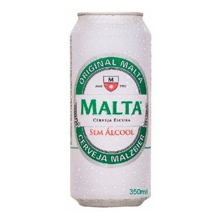 Cerveja Lata Malta Malzbier S Alcool 350ml