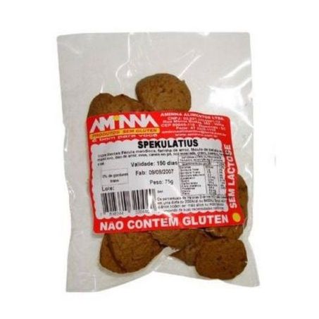 Cookies Sem Glúten Aminna Spekulatius 75g