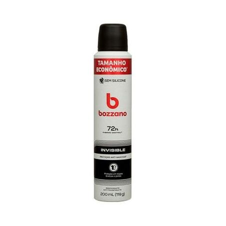 Desodorante ar masc bozzano invisible 200ml