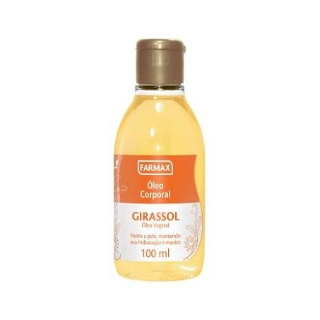 OLEO CORPORAL DE GIRASSOL FARMAX 100ML