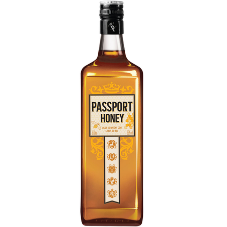 Whisky passport honey sabor mel 670ml