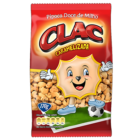 Pipoca Doce Clac Caramelizada 170g