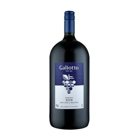 Vinho tinto seco galiotto 2l
