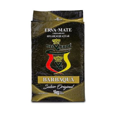 ERVA MATE REI VERDE BARBAQUÁ VÁCUO 1KG