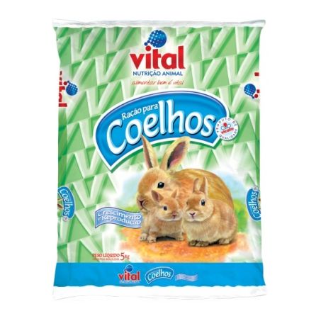 Racao vic coelhos crescimento engorda reprodução