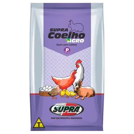 Racao supra 5kg coelho