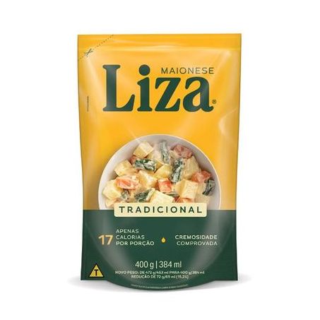 Maionese liza tradicional 400g