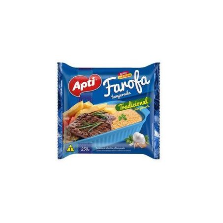 Farofa de mandioca apti 250g tradicional