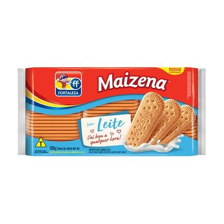 BISC MAIZENA FORTALEZA LEITE 350G