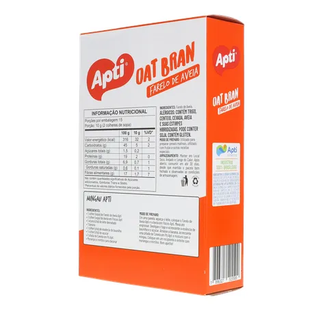 Farelo Aveia Apti 150g Oat Bran  360-22