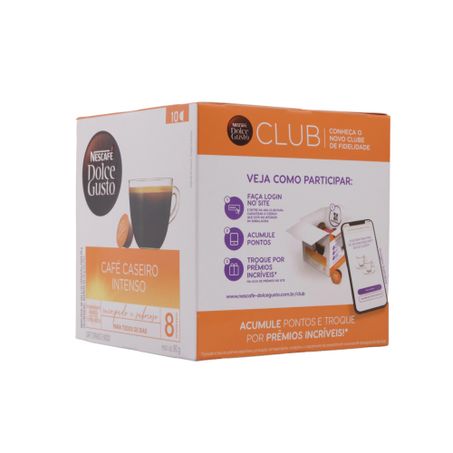 Cápsula Dolce Gusto Caseiro Intenso C/10 90g 360-9